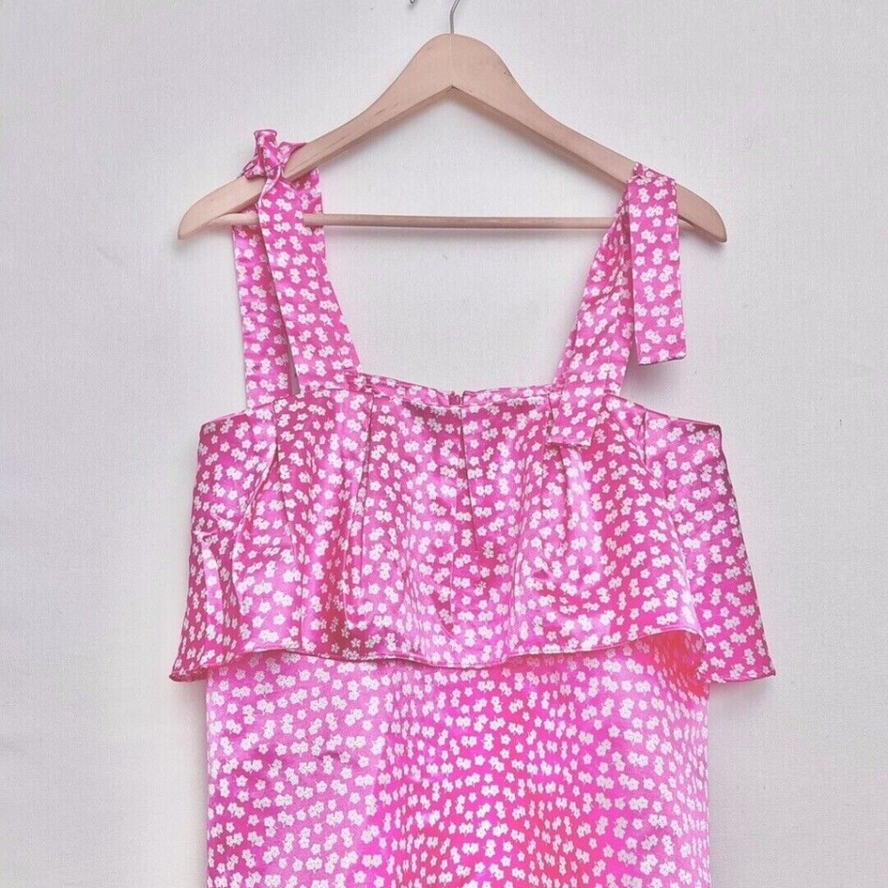 C/MEO COLLECTIVE Pink Polyester Top, Size "S", NEVER WORN
